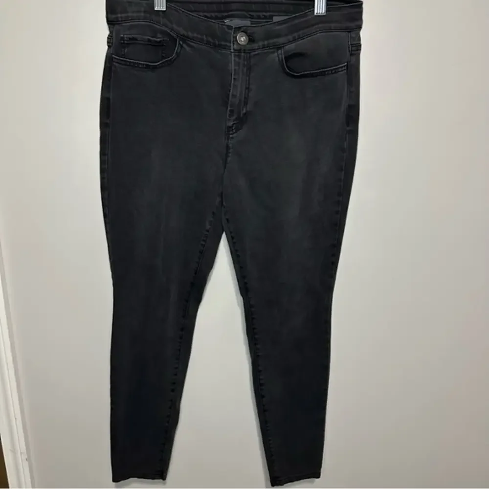 Women’s J. Jill‎ Denim Size 10 5 Pocket Legging Black Denim Jeans
